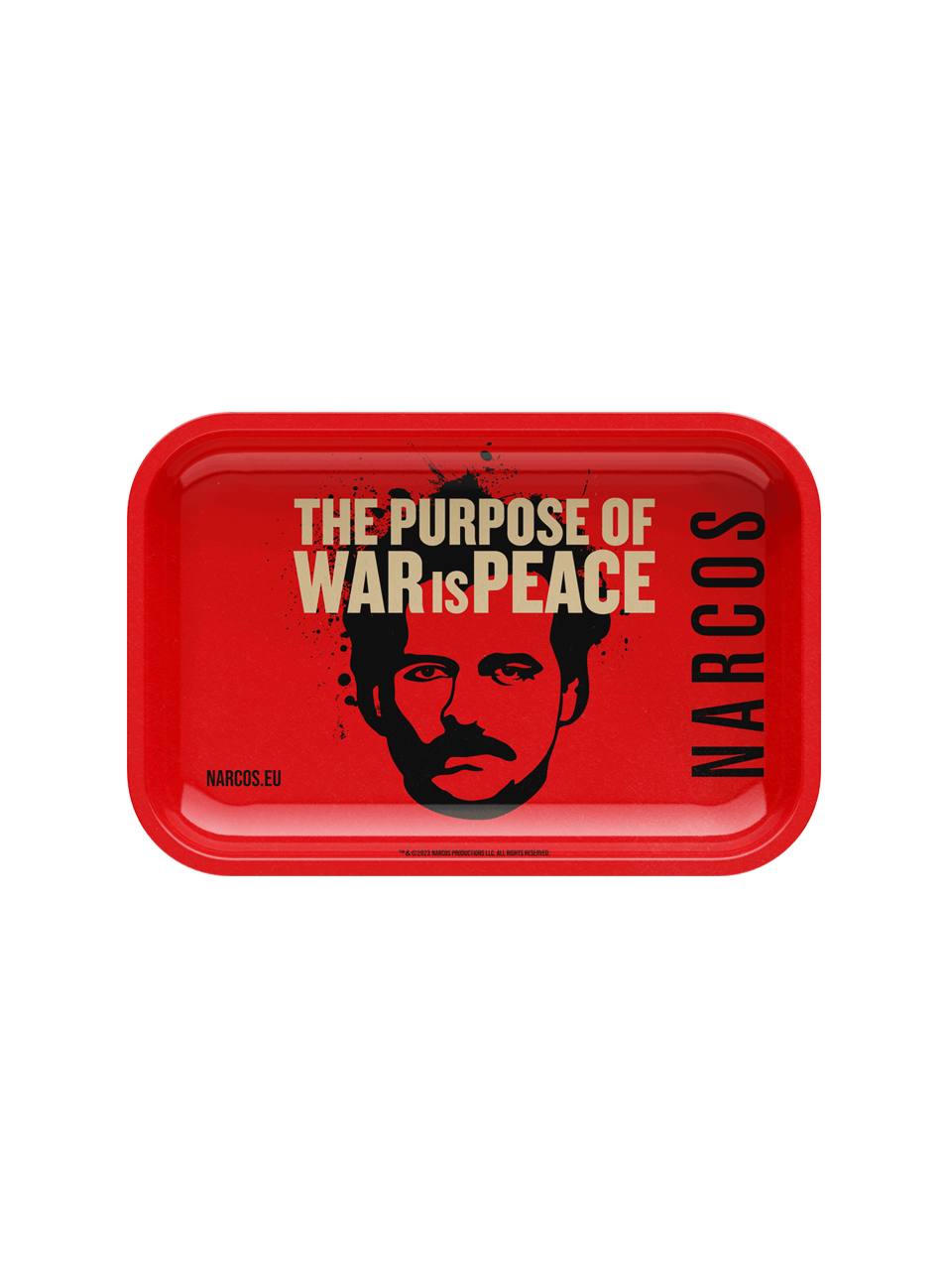 NARCOS ROLLING TRAY MEDIUM RED EDITION